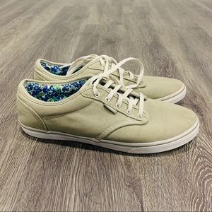 Vans Classic Lace Skater Sneakers Floral Print